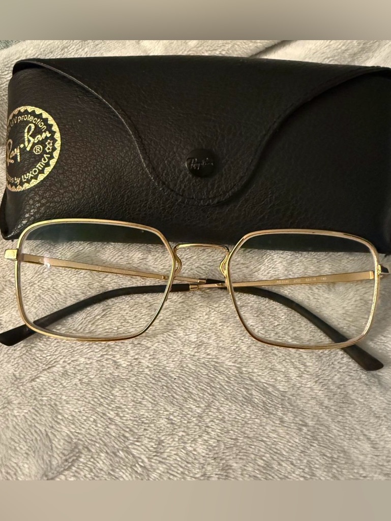 Ray Bans Gold Frames